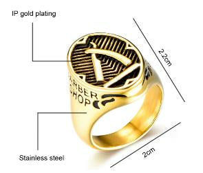 Barber Ring Gold